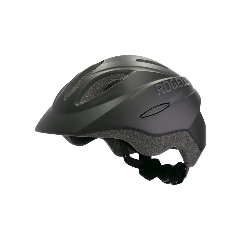 Rogelli START children's helmet black 48-52cm fekete helmets