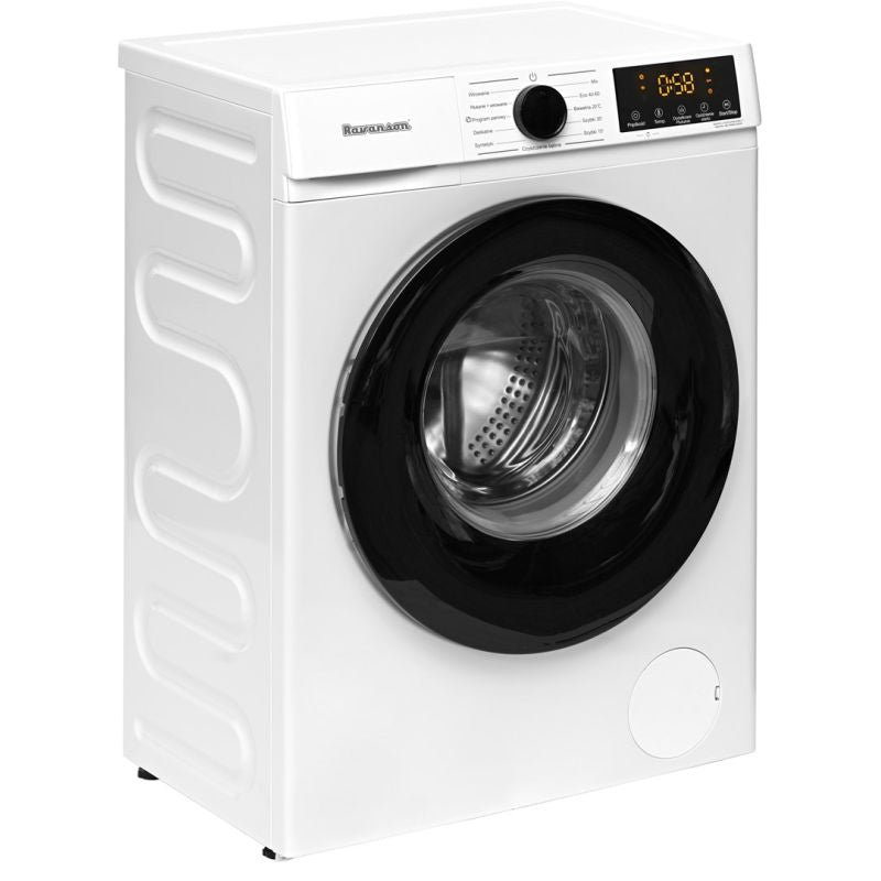 Vans Ravanson washing machine 6 kg 1200 rpm | steam program | start delay | class A home appliances