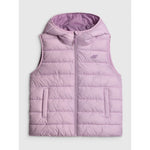 4F Girls' vest with synthetic filling gyerek mellény 4FJRSS26TVJAF396-52S