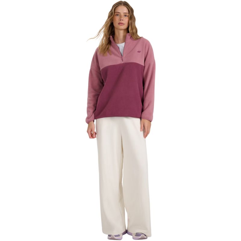 4f Fleece sweatshirt W 4FWAW25TFLEF421 53S Pulóver