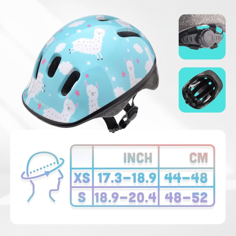 Meteor KS06 XS Bike Helmet 44-48 cm Alpacas uniw helmets