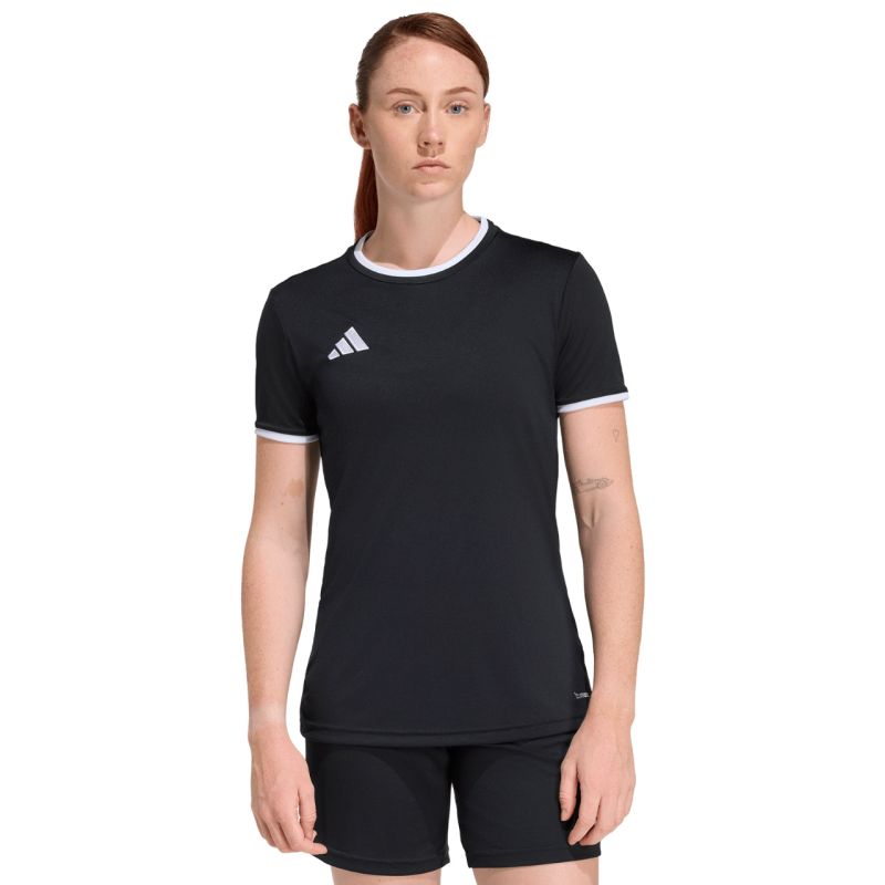 Adidas Entrada 26 Jersey Women's T-Shirt Black 2xs női póló JZ2492