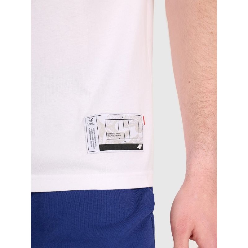 4f Men's regular t-shirt with volleyball print 4FRAW25TTSHM3235-10S Kiegészítő