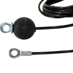 Enero Pro Steel Cable For Atlas 192cm Eyelet Steel Eyelet Rubber Bumper fekete túracipő GSP-1078830