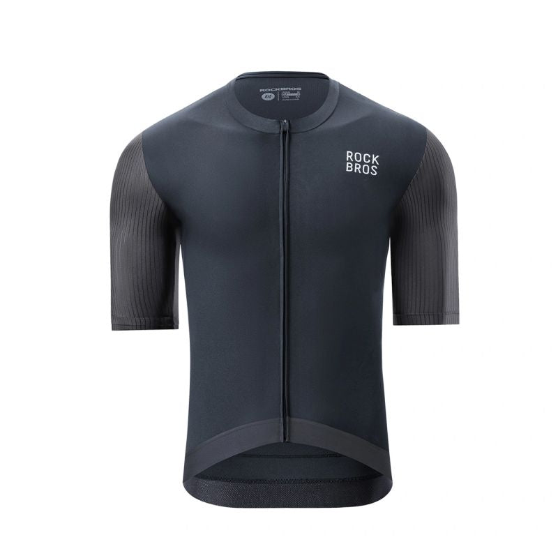 Rockbros 15200025 Short Sleeve Cycling Jersey Size S - Black czarny \ s póló