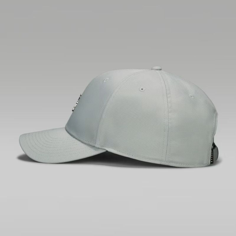 AIR Jordan Rise Structured Metal Jumpman Cap Gray - m/l hats, caps