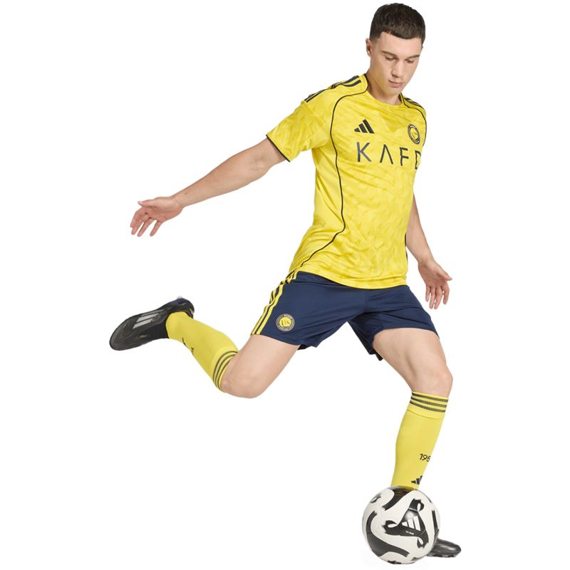 Adidas Men's Al Nassr FC 2025/2026 Home Jersey Yellow sárga férfi póló JN7982