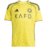 Adidas Al Nassr FC 2025/2026 Home Jersey for Kids, Yellow sárga gyerek póló JN7981