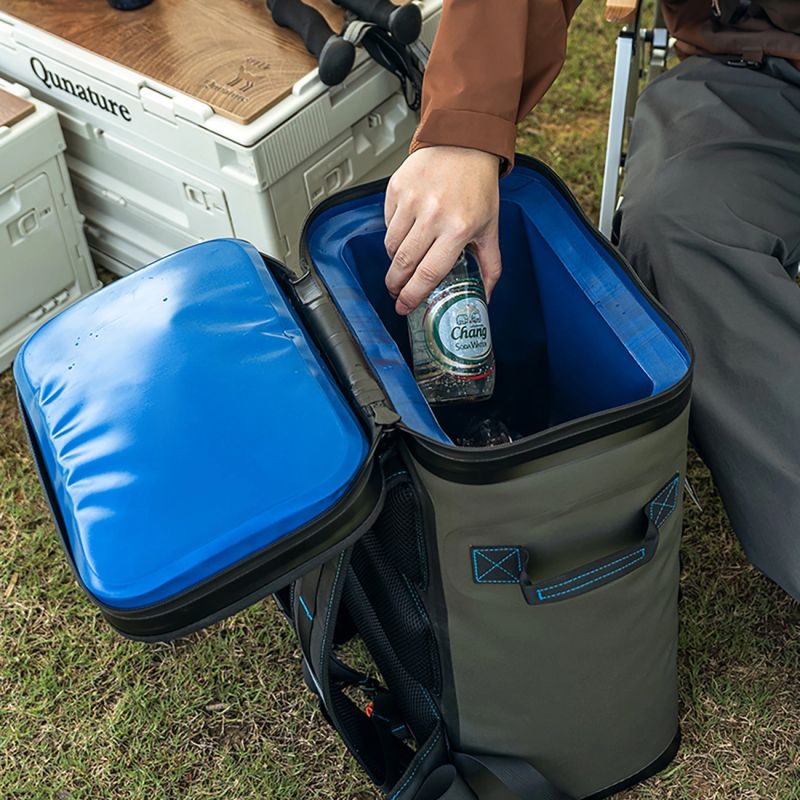 Rockbros Thermal Backpack with Insulation 20l - Green zöld backpacks, tourist equipment