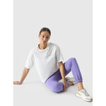 Women's oversize printed T-shirt 4F 4FRSS24TTSHF2089-11S póló