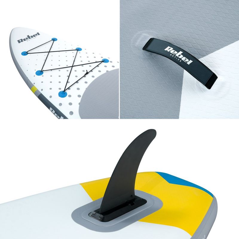 Rebel ACTIVE inflatable SUP board white fehér futócipő RBA-4500-WH