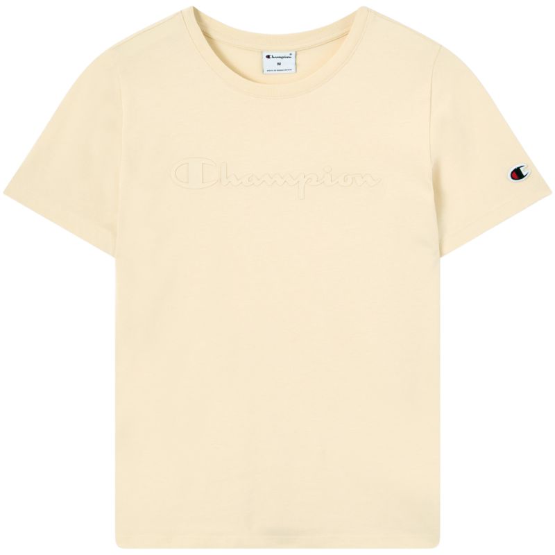 Champion Sleeve T-shirt Yellow 119125 YS175 sárga női póló 119125YS175