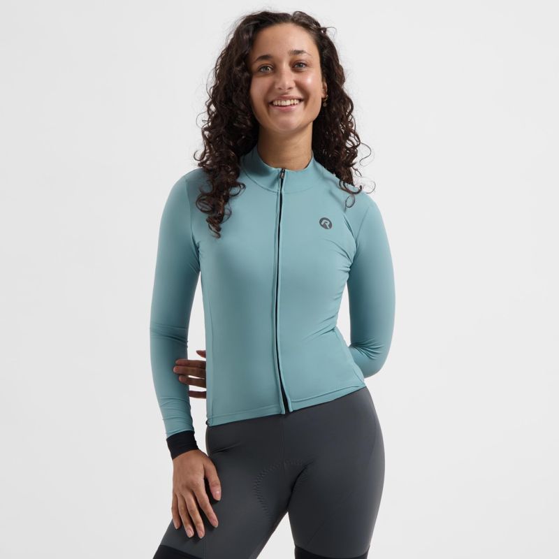 Rogelli women's sweatshirt SIGNATURE LIGHT blue 2XL