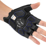 Rockbros ROAD TO SKY Short Shock Absorbing Cycling Gloves M - Black m \ czarny kesztyű 16220043002-211644