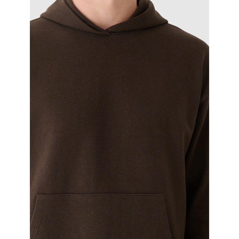 Men's sweatshirt with hood, open, 4F 4FWAW24TSWSM1310-80S 2xl kapucnis pulóver