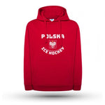 Inny Ice Hockey Polska Jr SREBICEHPL-RD-12 Pulóver piros