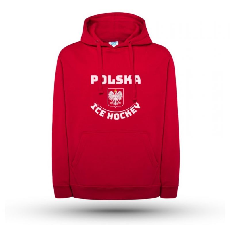 Inny Ice Hockey Polska Jr SREBICEHPL-RD-12 Pulóver piros