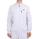 Men's sweatshirt 4F M2547 cool light melange 4FWMM00TSWSM2547 27M szürke kapucnis pulóver