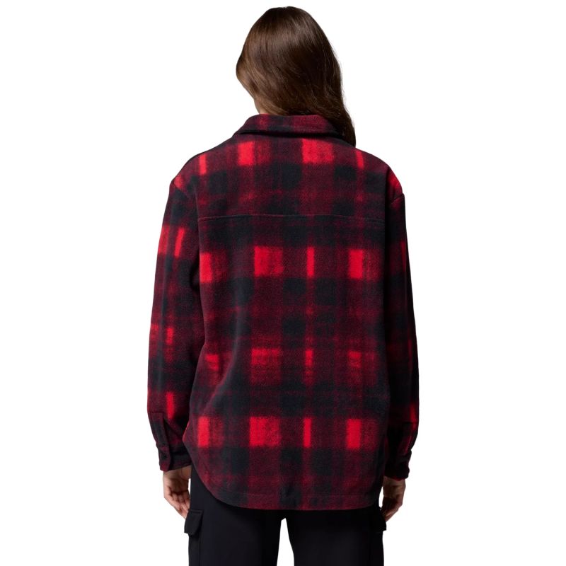 Columbia Benton Springs Fleece Shirt Jacket II 2085661613 Red L Ruházat