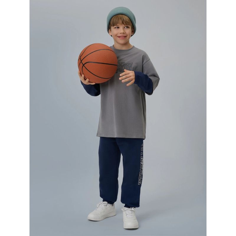 Boy's longsleeve loose with print 4F