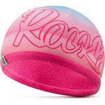 Rockbros reversible children's winter hat rózsaszín kötött sapka SI18250011002