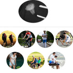 Rockbros sports protector for patella and knee joint, size - black fekete protectors and knee pads