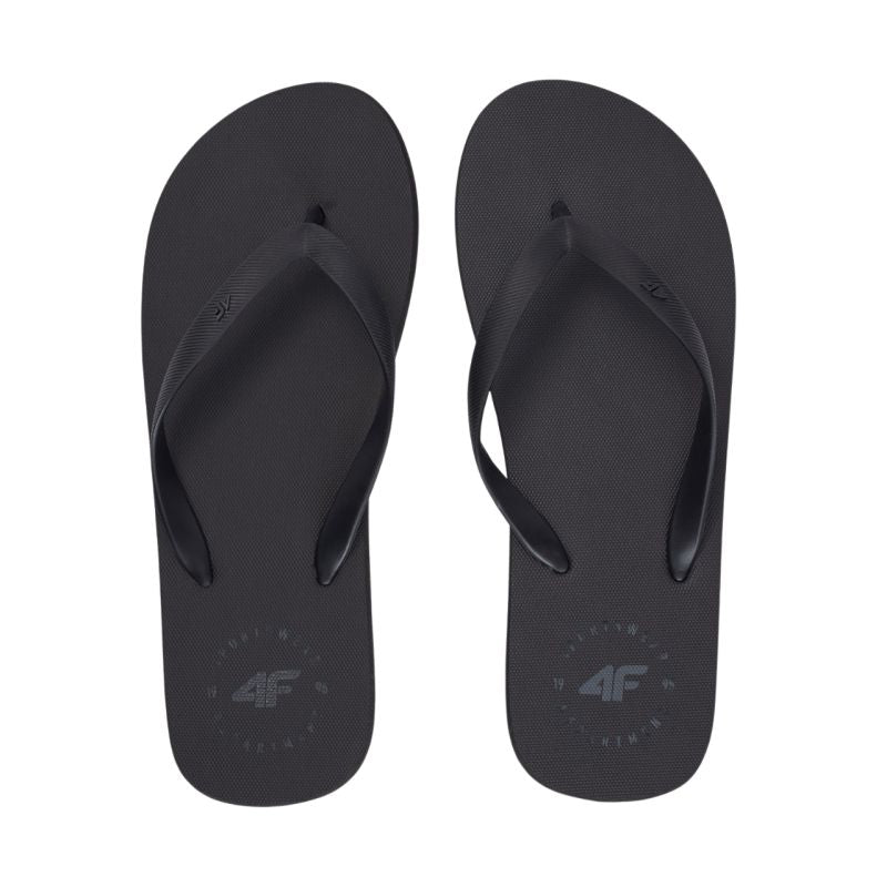 4F Men's flip-flops M210 deep 20S fekete cipő 4FWSS26FFLIM21020S