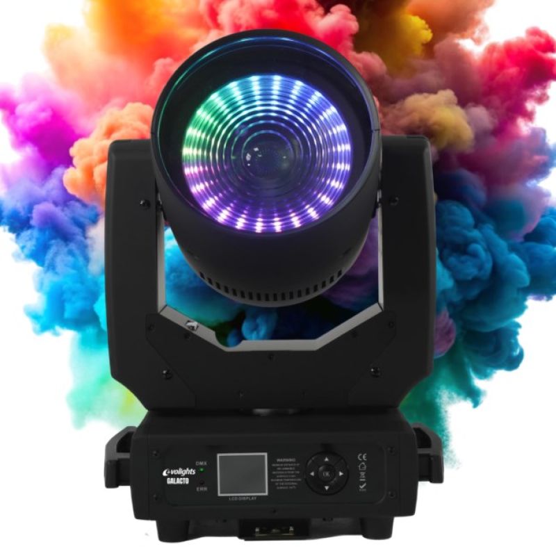 EVOLIGHTS GALACTO moving head beam wash lighting