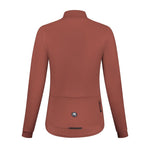 Rogelli Women's Long Sleeve T-Shirt MONO Brown 2XL barna póló