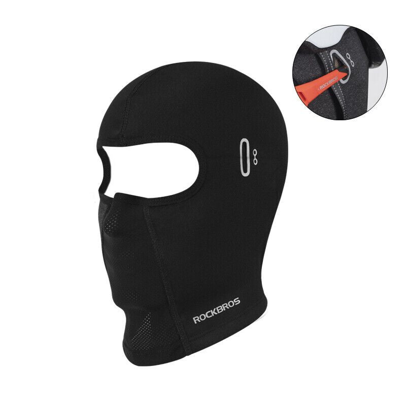 Rockbros bicycle balaclava fekete balaclavas