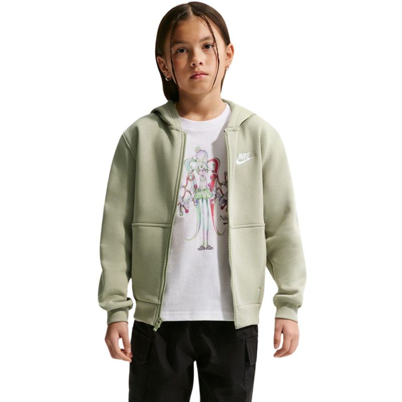 Nike Sportswear Club Fleece Kids' Sweatshirt Light 304 zöld nadrág 159586L