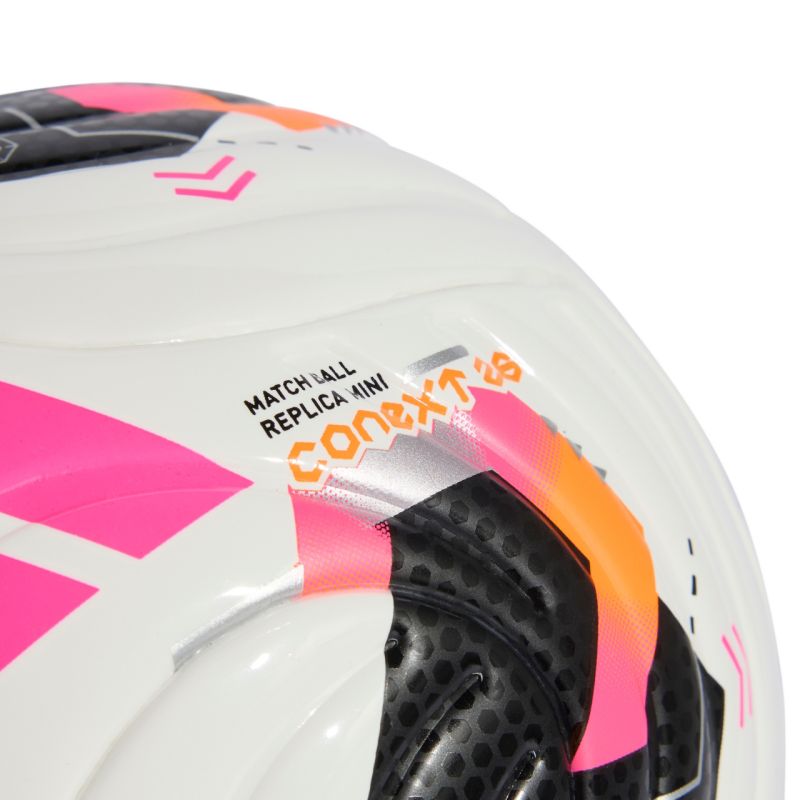 Adidas Conext 26 Mini Soccer white-black-pink rózsaszín labda KE5868