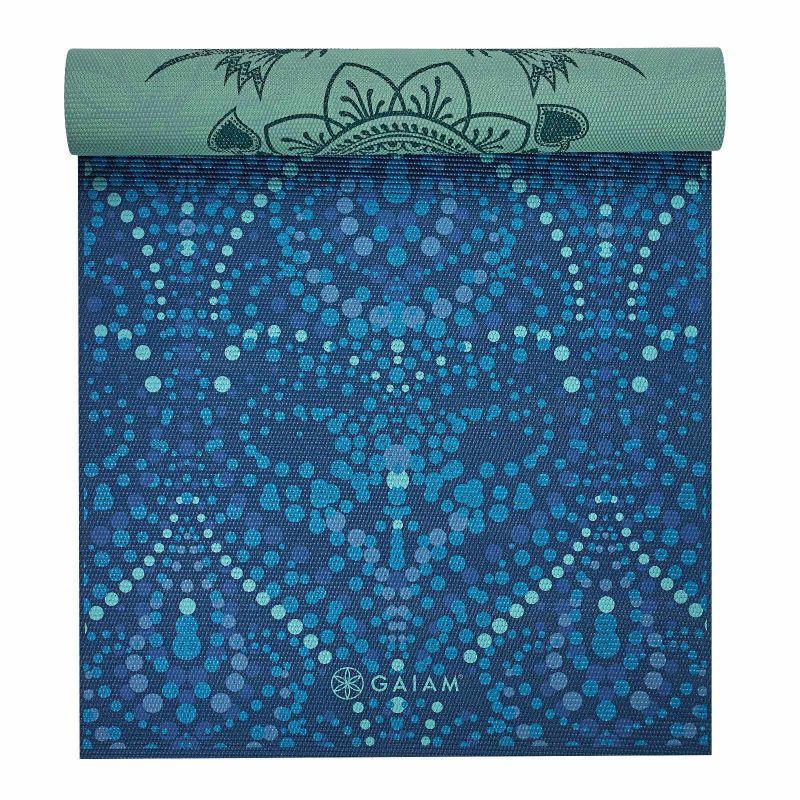 Gaiam Mystic 6mm Double-Sided Yoga Mat 62899 Edzőfelszerelés