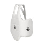 DBX Bushido White Abdominal and Torso Protector - fehér protectors and knee pads