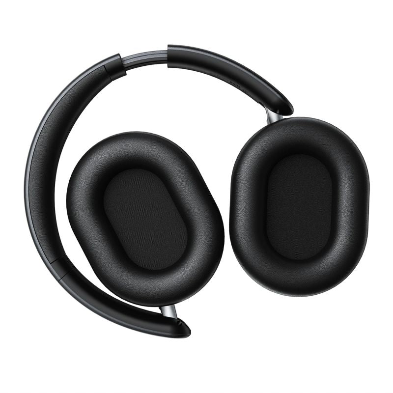 head Acefast H12 Wireless On-Ear Bluetooth 5.4 Headphones with ANC - Black fekete headsets