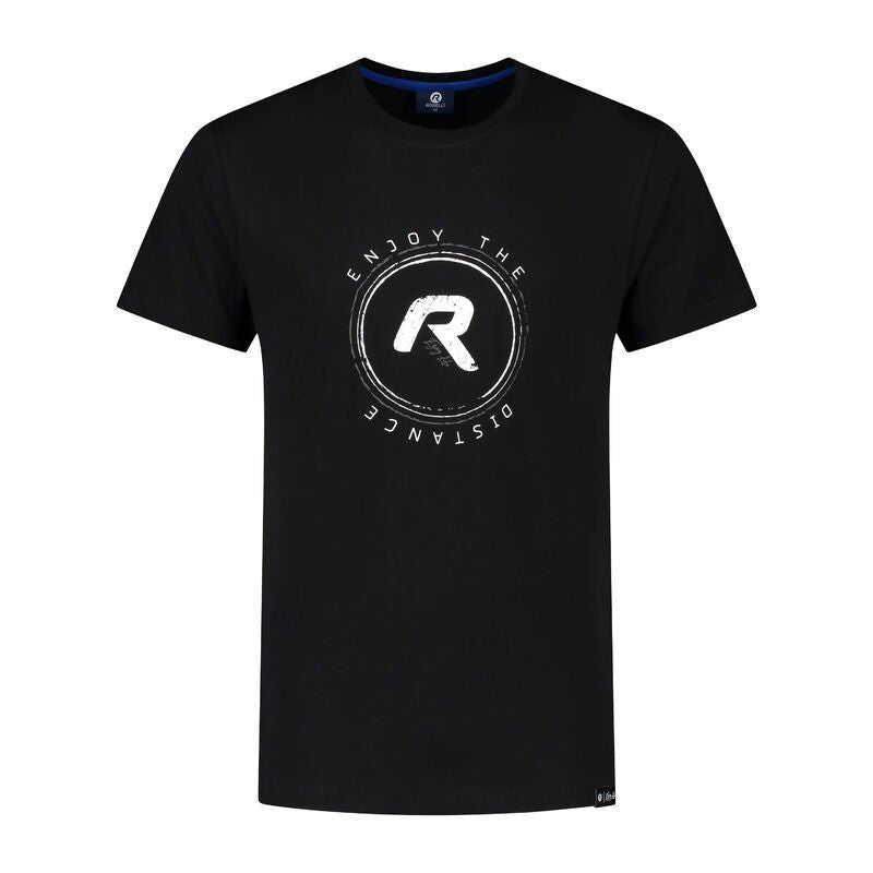 Rogelli men's t-shirt GRAPHIC black fekete kerékpáros ruha SI160.009.XL