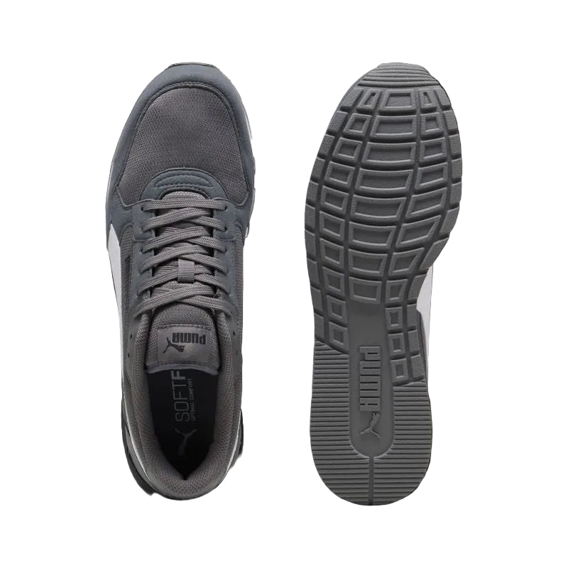 ST Runner v4 Mesh Cool Dark Gray-PUMA Wh (39966603) szürke utcai cipő