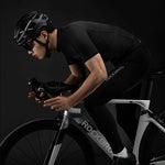 Rockbros 15120002006 Cycling Jersey with Sleeves - Black fekete short