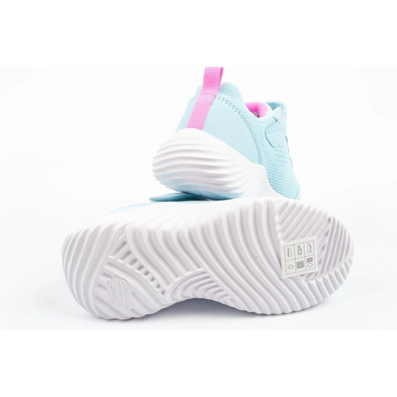 Skechers Bounder Velcro Baby Sports kék utcai cipő 303622N/MNT
