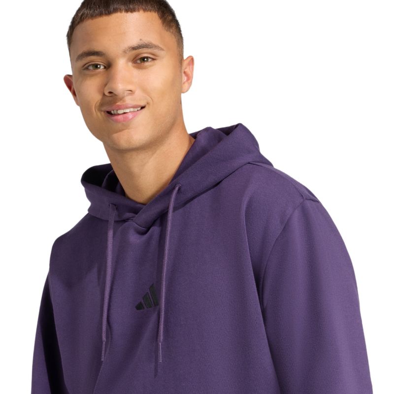 adidas Men's Essentials Feelcozy purple sweatshirt JX5661 Kiegészítő