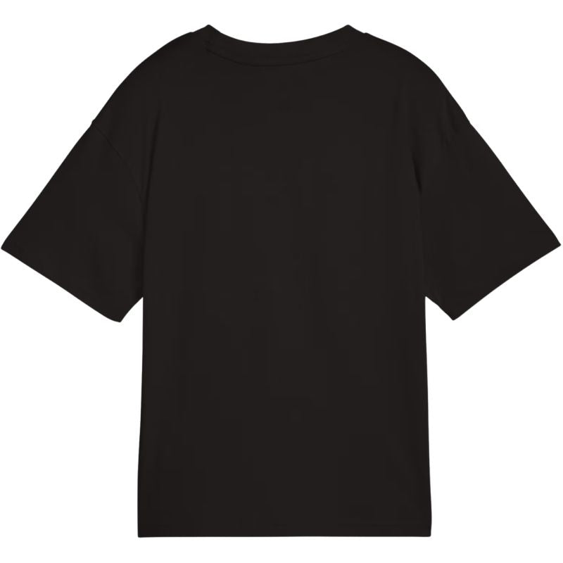 Puma Ess Centered Cat Logo Boxy Tee for Kids 685131 fekete póló 68513101