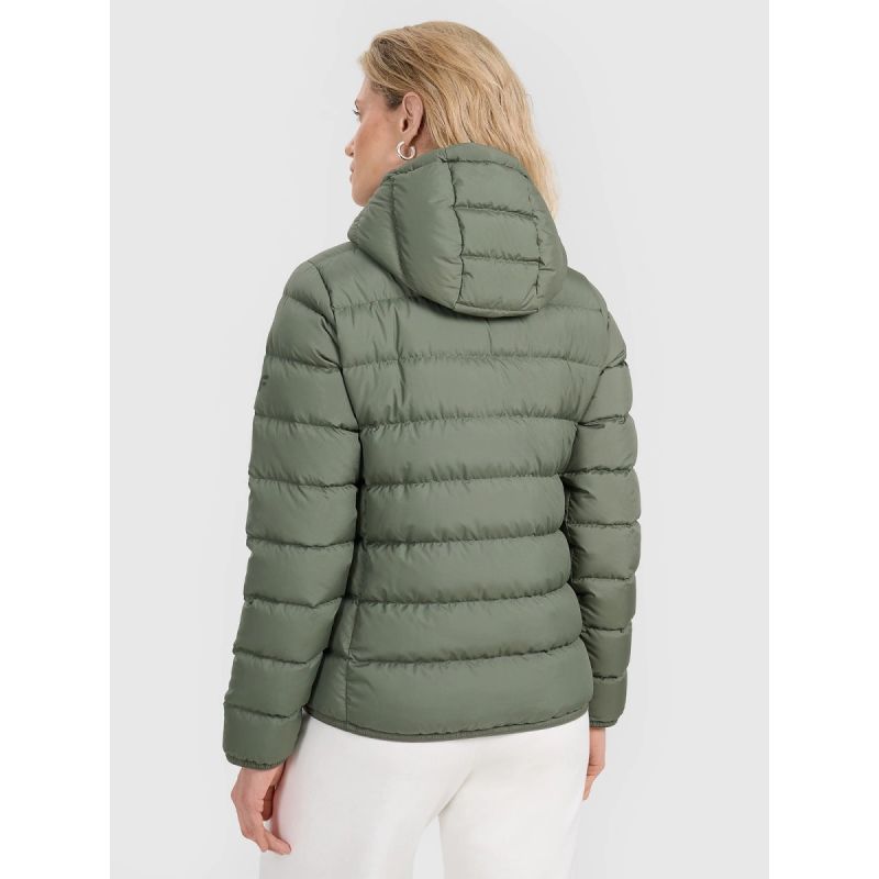Women's down jacket with natural filling 4F 4FRAW25TDJAF0800-43S