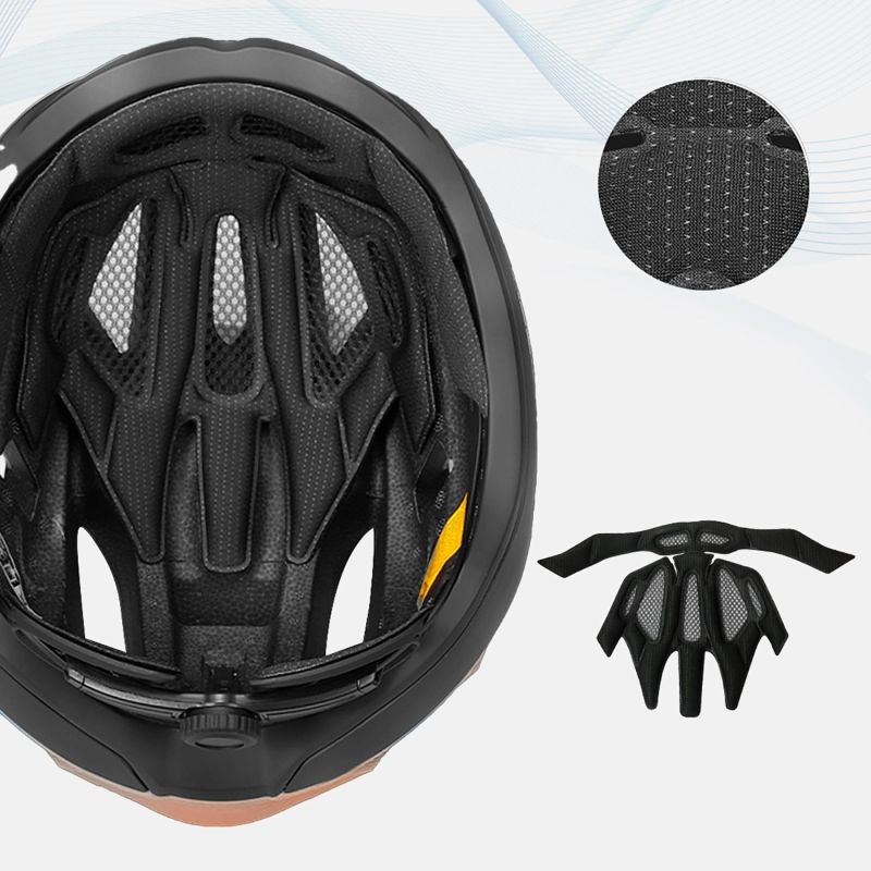 Wozinsky Ultralight Road Bike Helmet M - Taupe védőfelszerelés HT-68T-199808