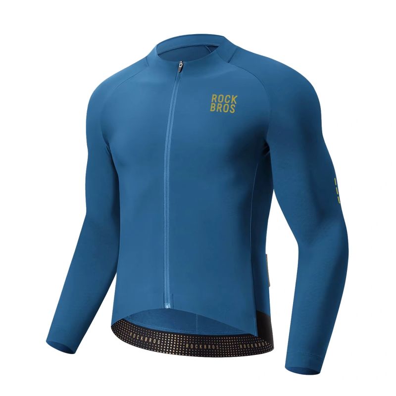 Rockbros Diamond Fall/Winter Cycling Size XXXL - Blue niebieski \ xxxl dzseki