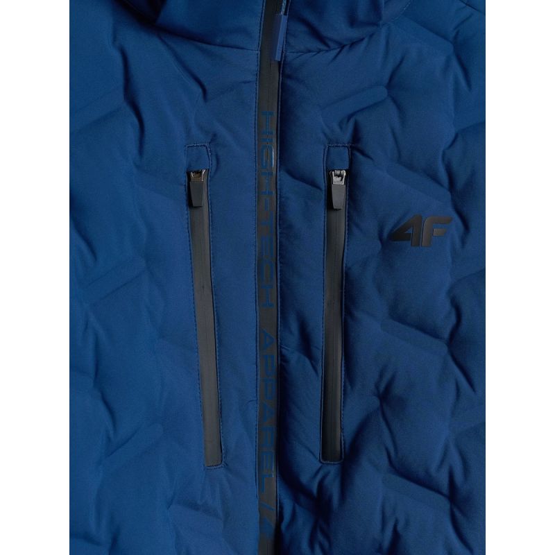 4F Men’s Winter Puffer Jacket with Synthetic Insulation kötött sapka 4FRAW26TDJAM1025-30S