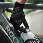 Rockbros cycling gloves spring/summer/autumn, full, size: XXL - black czarny \ xxl kesztyű