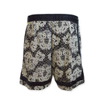 Nike Fly Crossover AOP Black/Light Bone women's - DC0869-010 fekete short