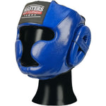 MASTERS FIGHT EQUIPMENT KSS-B-10 leather boxing helmet védőfelszerelés 02203-M