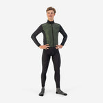 Rogelli WADDED II winter green- fekete dzseki