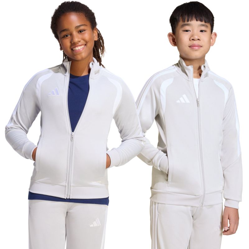 adidas Tiro 26 League Training Light Gray Kids' Sweatshirt JY7198 104cm pulóver